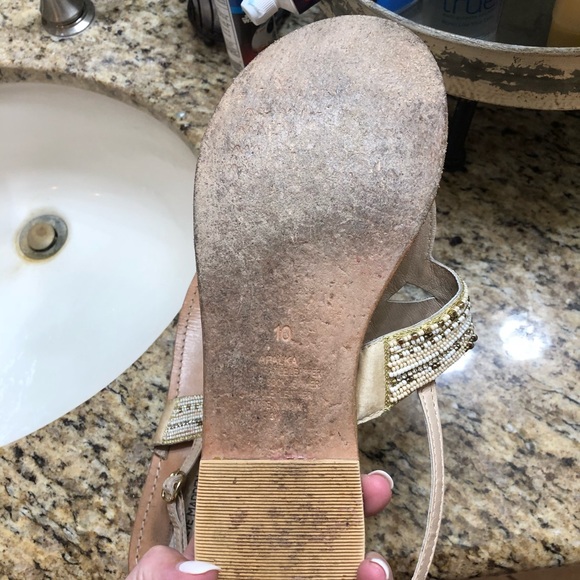 Steve Madden beaded sandal - Picture 2 of 2